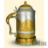 Кружка пивная серебряная