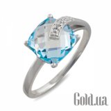 Золотой набор с бриллиантами и топазами: 3 шт.