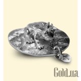 Серебряный ионизатор для воды "Лягушка на кувшинке"