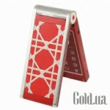 diamonds & red sapphire crystal