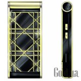 YG grid & black sapphire crystal