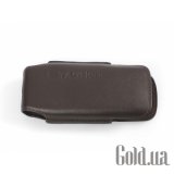 MERIDIIST Brown calfskin leather case