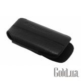 MERIDIIST Black calfskin leather case 'racing'